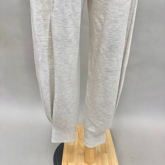 Varley The Allen Pant 27" jogger  lounge sweatpant in Ivory Marl Size Medium - Picture 14 of 16